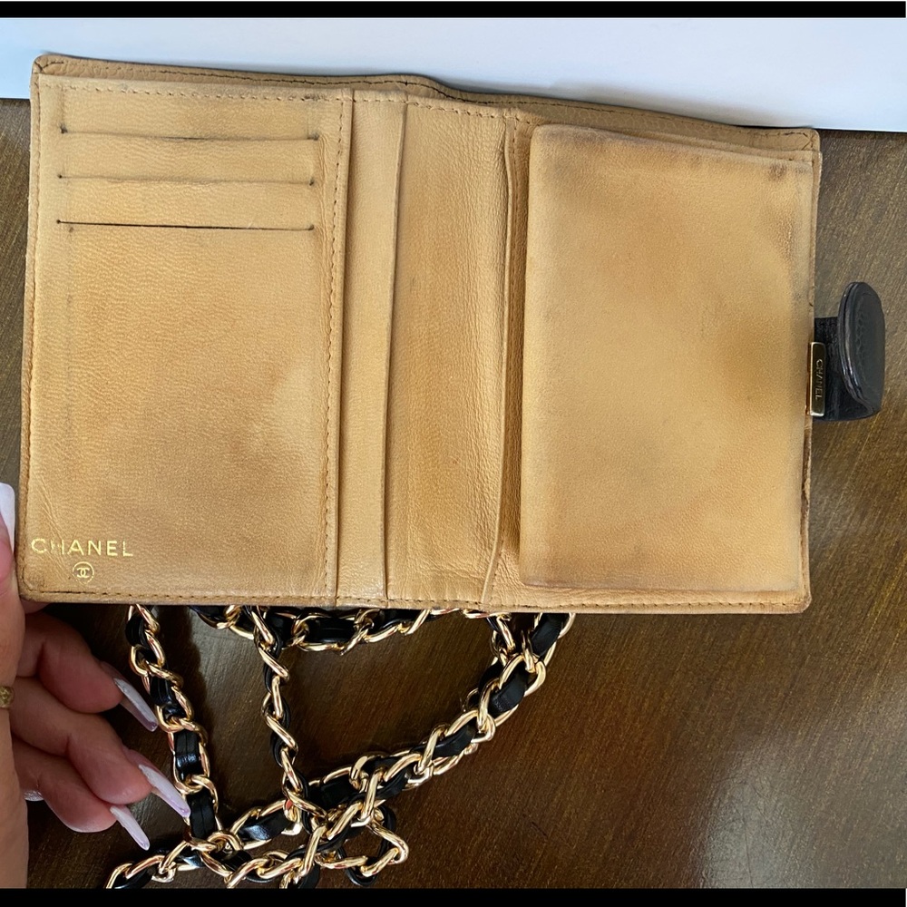 Chanel caviar leather wallet - Picture 5 of 10